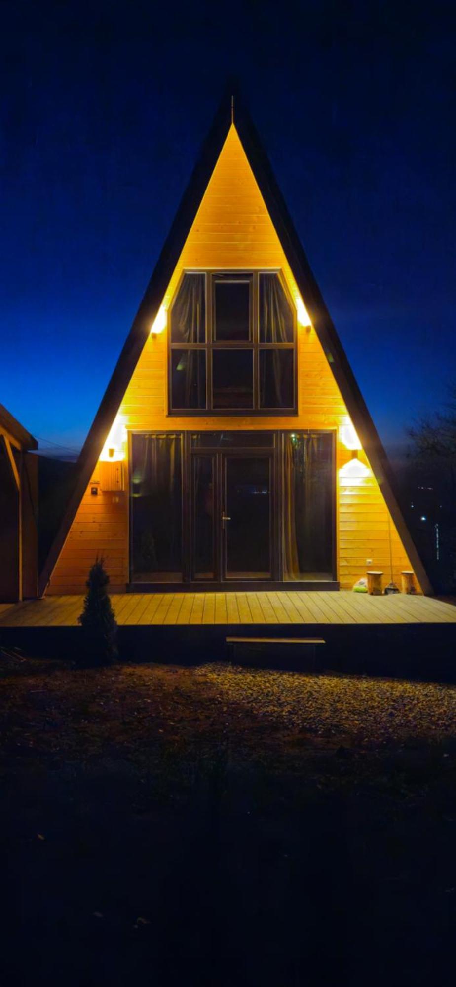 E&T-Cabin A Frame 시비우 외부 사진